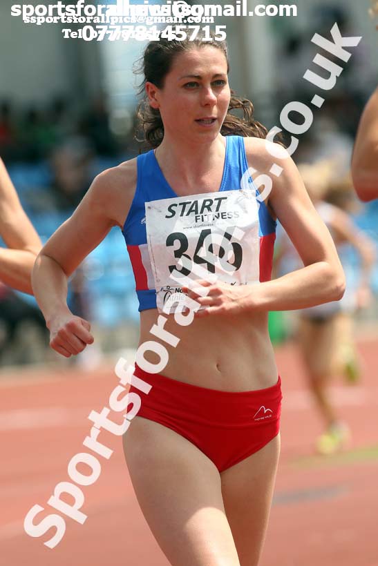 Senior womens 5000 metres, Northern Senior and Under-20s Champs., Sports City, Manchester. Photo: David T. Hewitson/Sports for All Pics